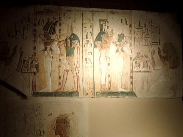 Cultuskamer van Amenhotep en zijn vrouw Renenutet. Uit opgravingen en de collectie Khashaba, Assiut