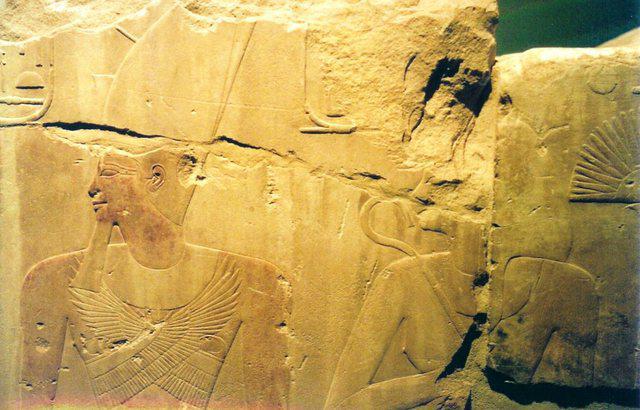 041. Blok van Hatsjepsoet en Toetmosis II Luxor Museum