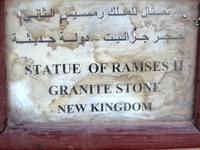 6 Memphis beeld van Ramses II