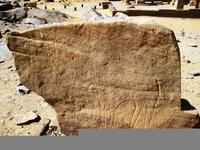 085 Kalabsha prehistorische stenen met afbeeldingen