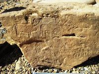 088 Kalabsha prehistorische stenen met afbeeldingen