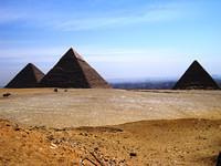 Gizeh plateau met de piramiden (3)