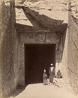ENTRANCE TOMB OF RAMSES IV IN THE VALLEY OF THE KINGS