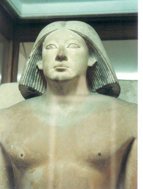 29. Ranefer met pruik mastaba 40 sakkara 5e dyn