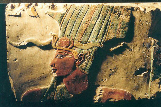 022. Relief uit de tempel van Deir-el Bahari van Toetmosis II
