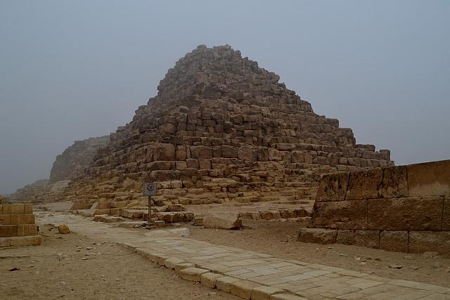 Koninginnen piramiden bij Cheops