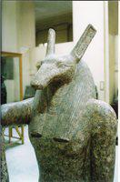 209. Detail van Beeld Ramses III Seth