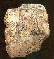 212a. Ostracon met Ramses III