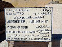 TT 40 - Amenhotep called Huy