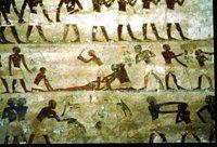Zuidwand graf Baket III